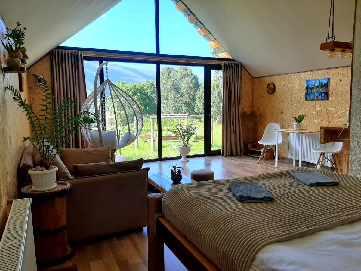 Kazbegi Cottages Qabarjina מראה חיצוני תמונה