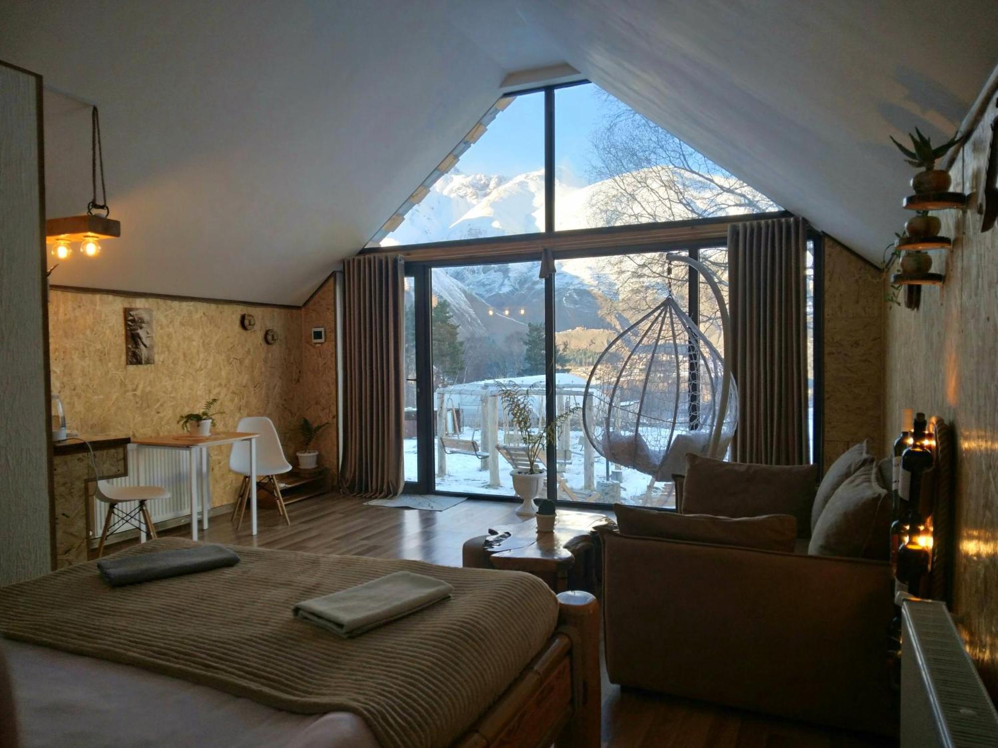 Kazbegi Cottages Qabarjina מראה חיצוני תמונה